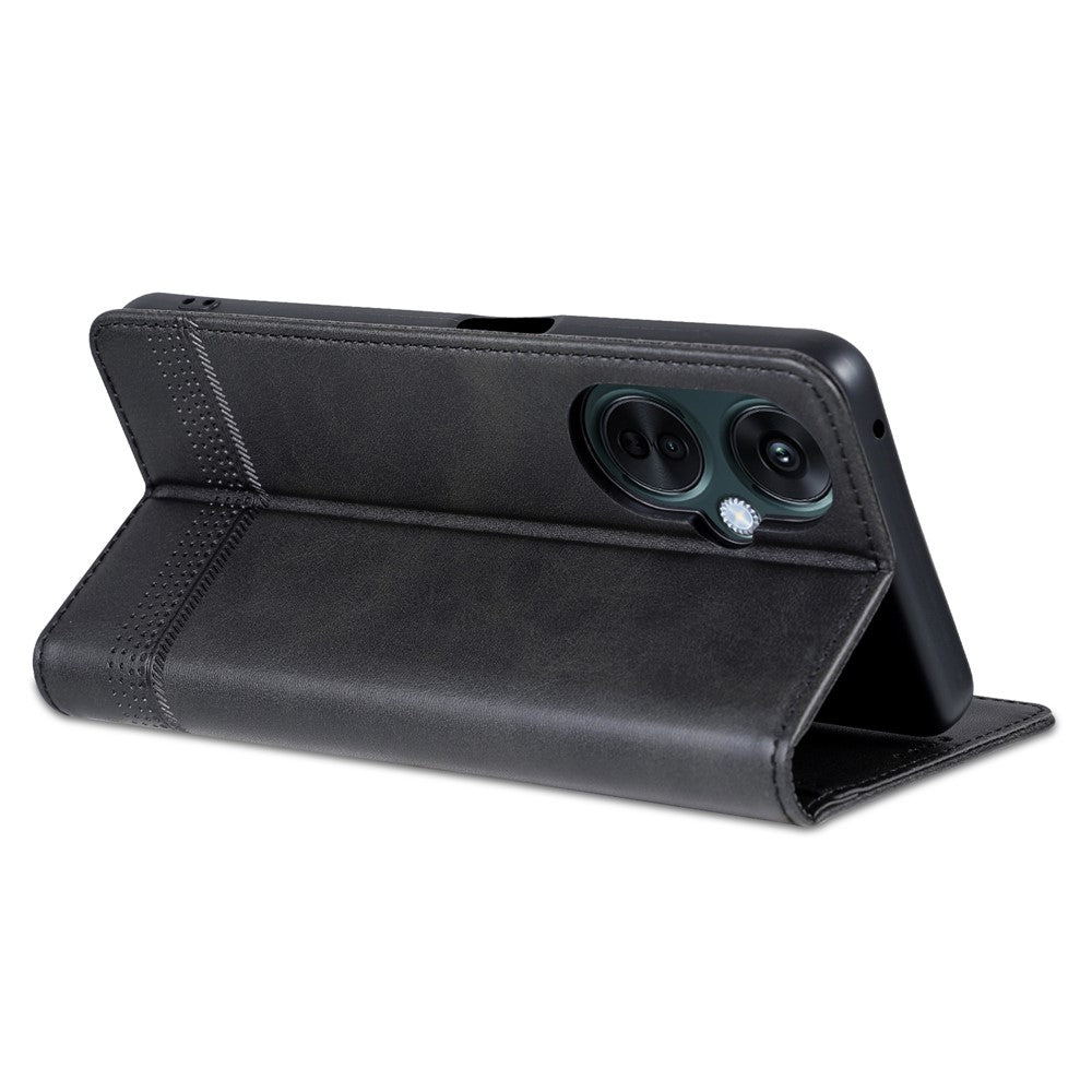 AZNS For Oppo K11x 5G Wallet PU Leather Phone Case Cowhide Texture Stand Cover