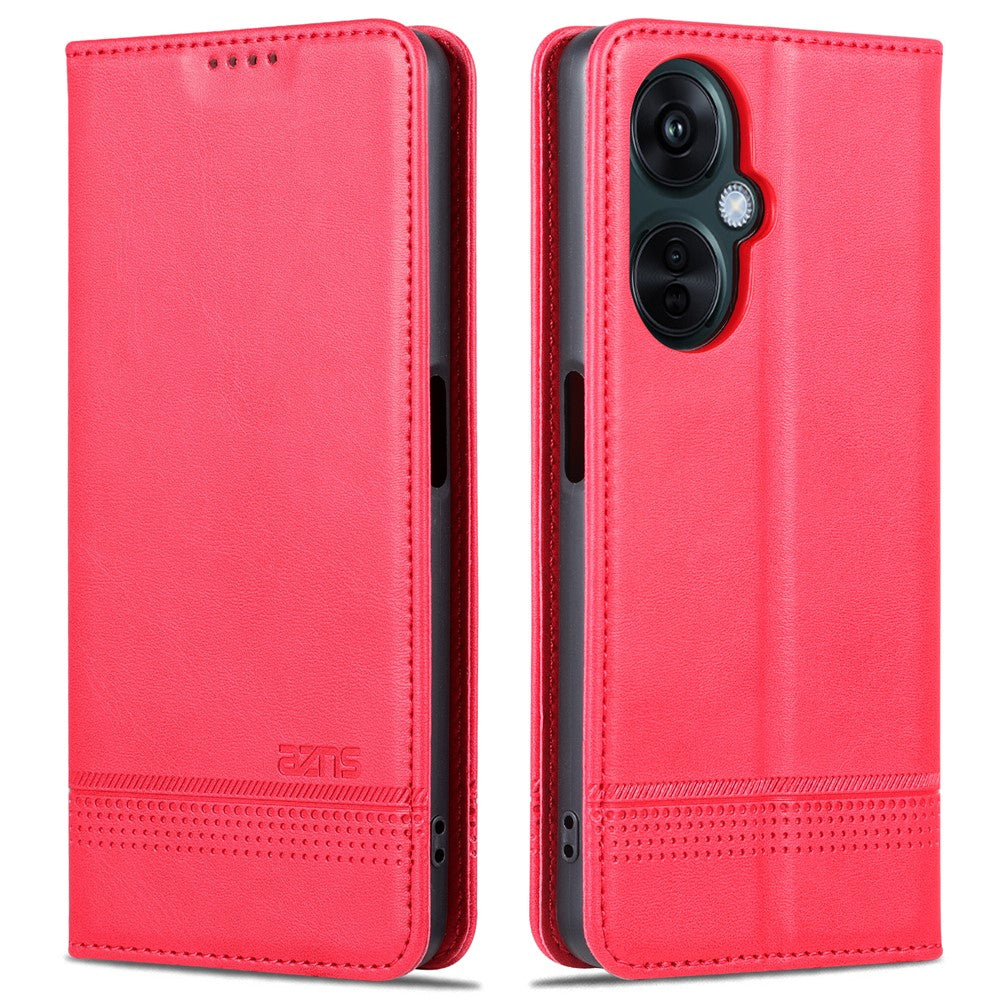 AZNS For Oppo K11x 5G Wallet PU Leather Phone Case Cowhide Texture Stand Cover