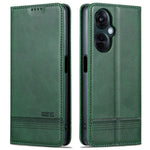 AZNS Til Oppo K11x 5G Wallet PU Læder Telefoncover Kohud Tekstur Stand Cover