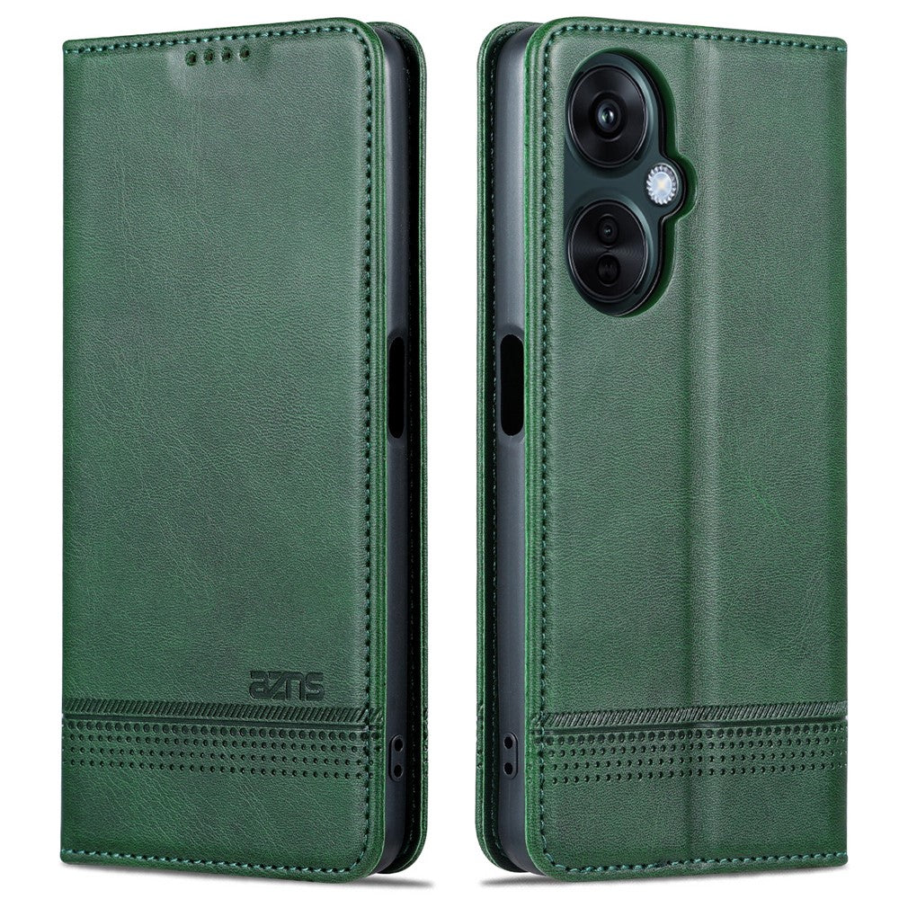 AZNS Til Oppo K11x 5G Wallet PU Læder Telefoncover Kohud Tekstur Stand Cover