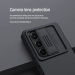 NILLKIN Stødsikkert Cover til Samsung Galaxy Z Fold5 5G Dobbeltlags Hybrid Hårdt PC Blødt Silikone Cover med Skydende Kameralinsebeskytter