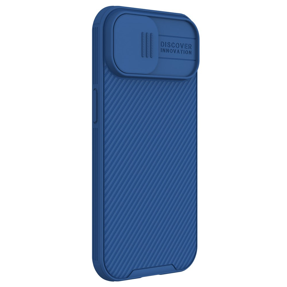 NILLKIN CamShield Pro Series for iPhone 15 Plus Anti-scratch Phone Case Slide Camera Shield PC+TPU Cover