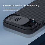 NILLKIN CamShield Pro Series for iPhone 15 Plus Anti-scratch Phone Case Slide Camera Shield PC+TPU Cover