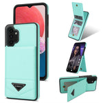N.BEKUS til Samsung Galaxy A13 4G / A13 5G Læder+TPU Bagcover med Kickstand RFID-blokerende kortholder Telefoncover