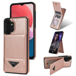 N.BEKUS til Samsung Galaxy A13 4G / A13 5G Læder+TPU Bagcover med Kickstand RFID-blokerende kortholder Telefoncover