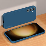 PINWUYO For Samsung Galaxy S23 FE Phone Back Case Precise Cutouts Soft TPU Phone Cover