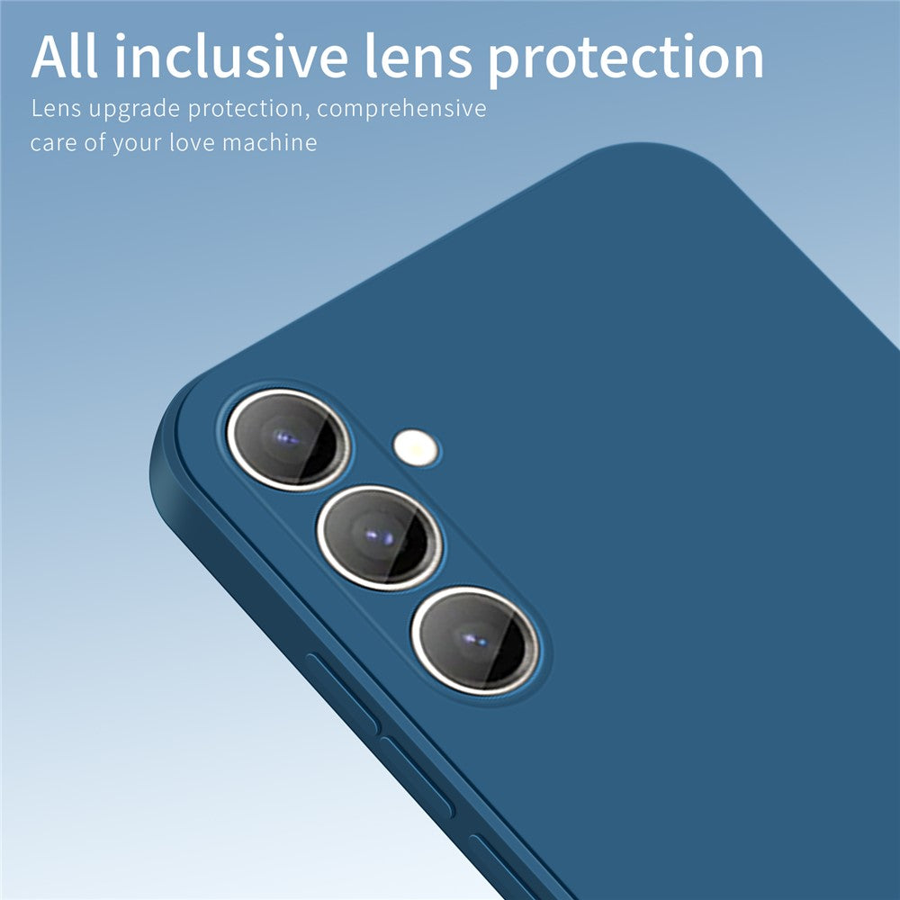 PINWUYO For Samsung Galaxy S23 FE Phone Back Case Precise Cutouts Soft TPU Phone Cover