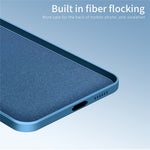 PINWUYO For Samsung Galaxy S23 FE Phone Back Case Precise Cutouts Soft TPU Phone Cover
