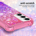 For Samsung Galaxy S23 FE TPU Case Gradient Quicksand Phone Back Cover
