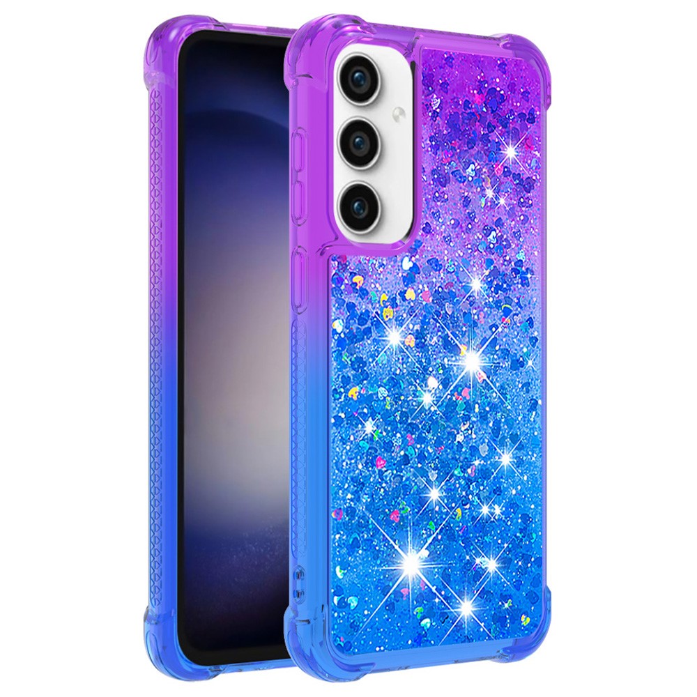 For Samsung Galaxy S23 FE TPU Case Gradient Quicksand Phone Back Cover