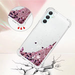 Til Samsung Galaxy A24 4G (162,1 x 77,6 x 8,3 mm) TPU Cover Glitter Kviksand Stødsikkert Telefonbagside Cover