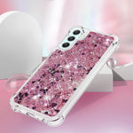Til Samsung Galaxy A24 4G (162,1 x 77,6 x 8,3 mm) TPU Cover Glitter Kviksand Stødsikkert Telefonbagside Cover