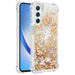 Til Samsung Galaxy A24 4G (162,1 x 77,6 x 8,3 mm) TPU Cover Glitter Kviksand Stødsikkert Telefonbagside Cover