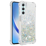 Til Samsung Galaxy A24 4G (162,1 x 77,6 x 8,3 mm) TPU Cover Glitter Kviksand Stødsikkert Telefonbagside Cover