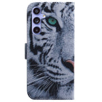 For Samsung Galaxy S23 FE Pattern Printing Wallet Flip Cover PU Leather Stand Protective Phone Case