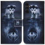 PU Leather Phone Case for Samsung Galaxy A25 5G (Global) (161.0 x 76.5 x 8.3mm) , Pattern Printing Wallet Flip Stand Cover