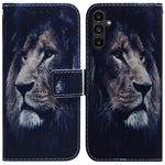 PU Leather Phone Case for Samsung Galaxy A25 5G (Global) (161.0 x 76.5 x 8.3mm) , Pattern Printing Wallet Flip Stand Cover