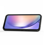 Back Shell for Samsung Galaxy A54 5G PC+TPU Phone Case Slide Lens Protection Cover with Kickstand