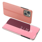For iPhone 15 Flip Leather Cover with Stand Full Body Protective Phone Case