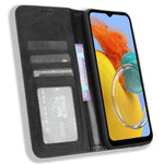 For Samsung Galaxy F34 5G / M34 5G Wallet Retro PU Leather Case Stand Protective Phone Cover
