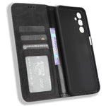 For Samsung Galaxy F34 5G / M34 5G Wallet Retro PU Leather Case Stand Protective Phone Cover