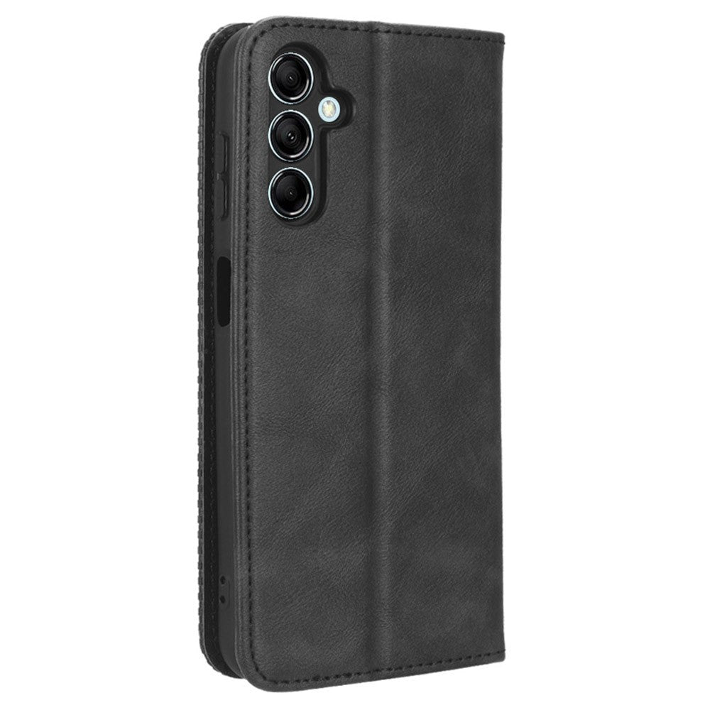 For Samsung Galaxy F34 5G / M34 5G Wallet Retro PU Leather Case Stand Protective Phone Cover