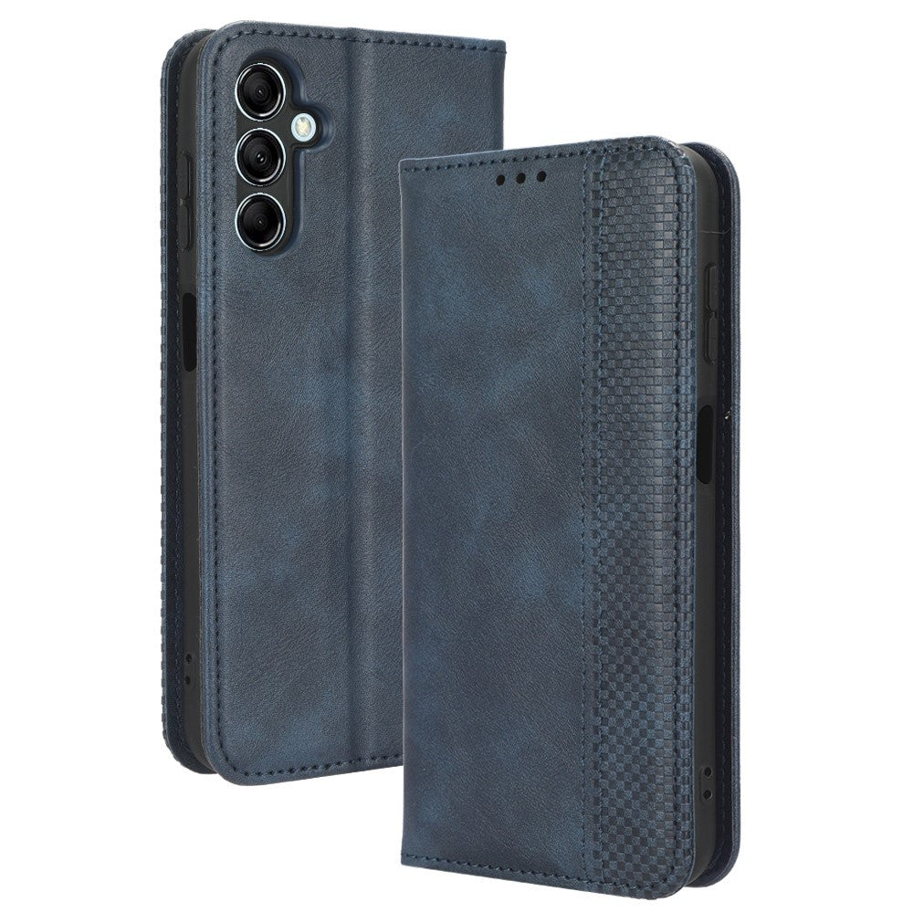For Samsung Galaxy F34 5G / M34 5G Wallet Retro PU Leather Case Stand Protective Phone Cover
