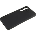 For Samsung Galaxy S23 FE Fiber Lining Rubberized TPU Phone Cover Anti-Scratch Back Case
