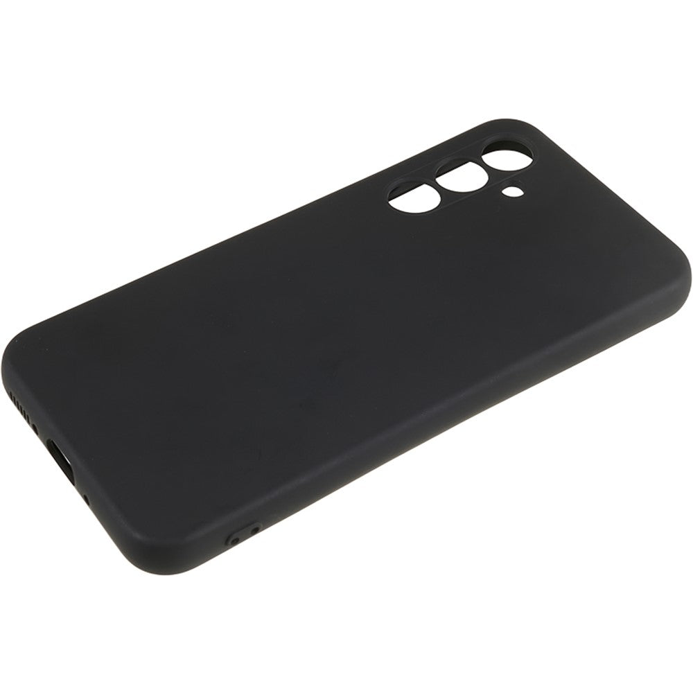 For Samsung Galaxy S23 FE Fiber Lining Rubberized TPU Phone Cover Anti-Scratch Back Case