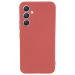 For Samsung Galaxy S23 FE Fiber Lining Rubberized TPU Phone Cover Anti-Scratch Back Case