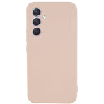 For Samsung Galaxy S23 FE Fiber Lining Rubberized TPU Phone Cover Anti-Scratch Back Case