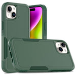 Til iPhone 15 Plus PC+TPU Dobbeltlagsbeskyttelsescover Stødsikkert Telefoncover