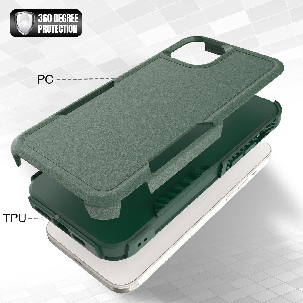 Til iPhone 15 Plus PC+TPU Dobbeltlagsbeskyttelsescover Stødsikkert Telefoncover
