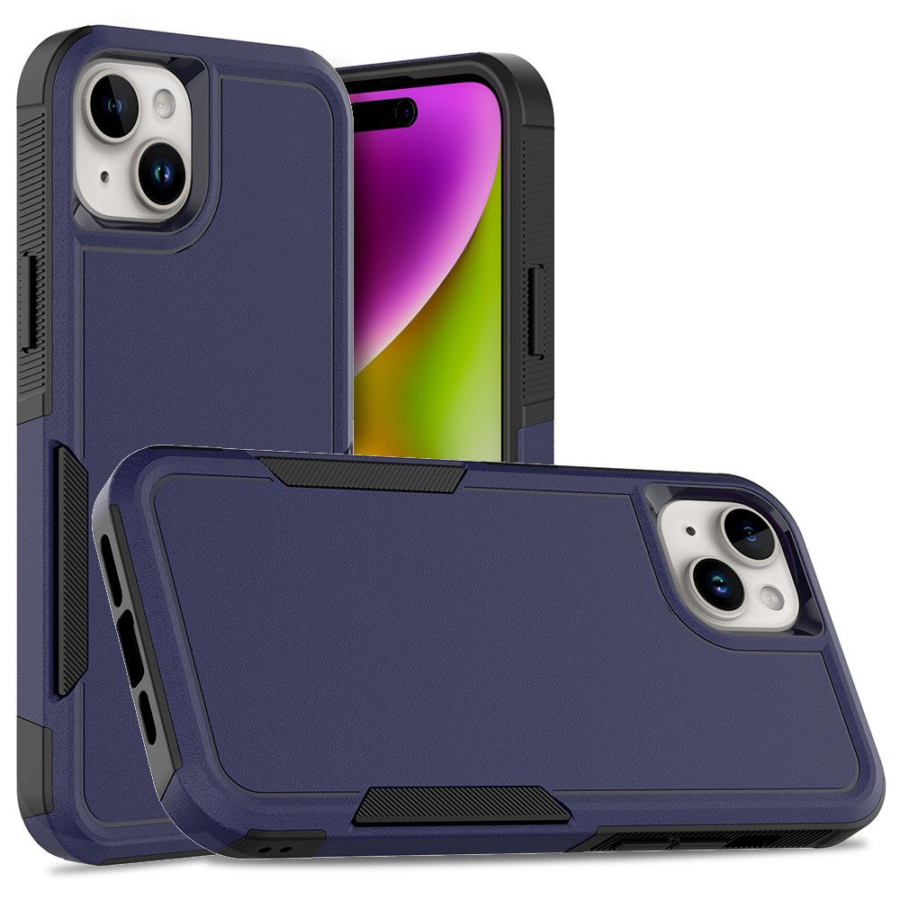 Til iPhone 15 Plus PC+TPU Dobbeltlagsbeskyttelsescover Stødsikkert Telefoncover