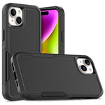Til iPhone 15 Plus PC+TPU Dobbeltlagsbeskyttelsescover Stødsikkert Telefoncover