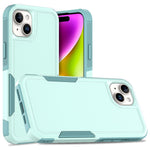 Til iPhone 15 Plus PC+TPU Dobbeltlagsbeskyttelsescover Stødsikkert Telefoncover