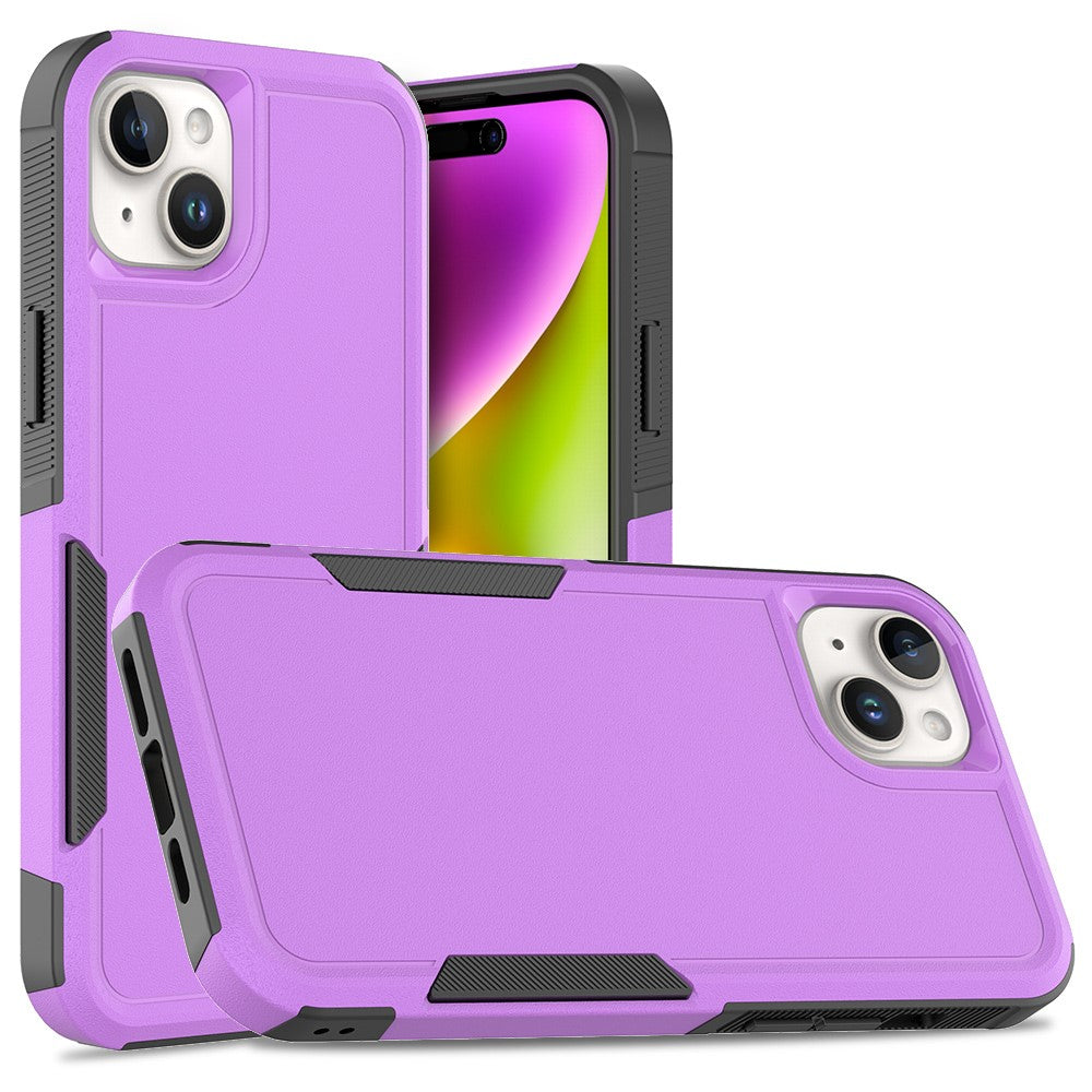 Til iPhone 15 Plus PC+TPU Dobbeltlagsbeskyttelsescover Stødsikkert Telefoncover