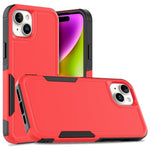 Til iPhone 15 Plus PC+TPU Dobbeltlagsbeskyttelsescover Stødsikkert Telefoncover