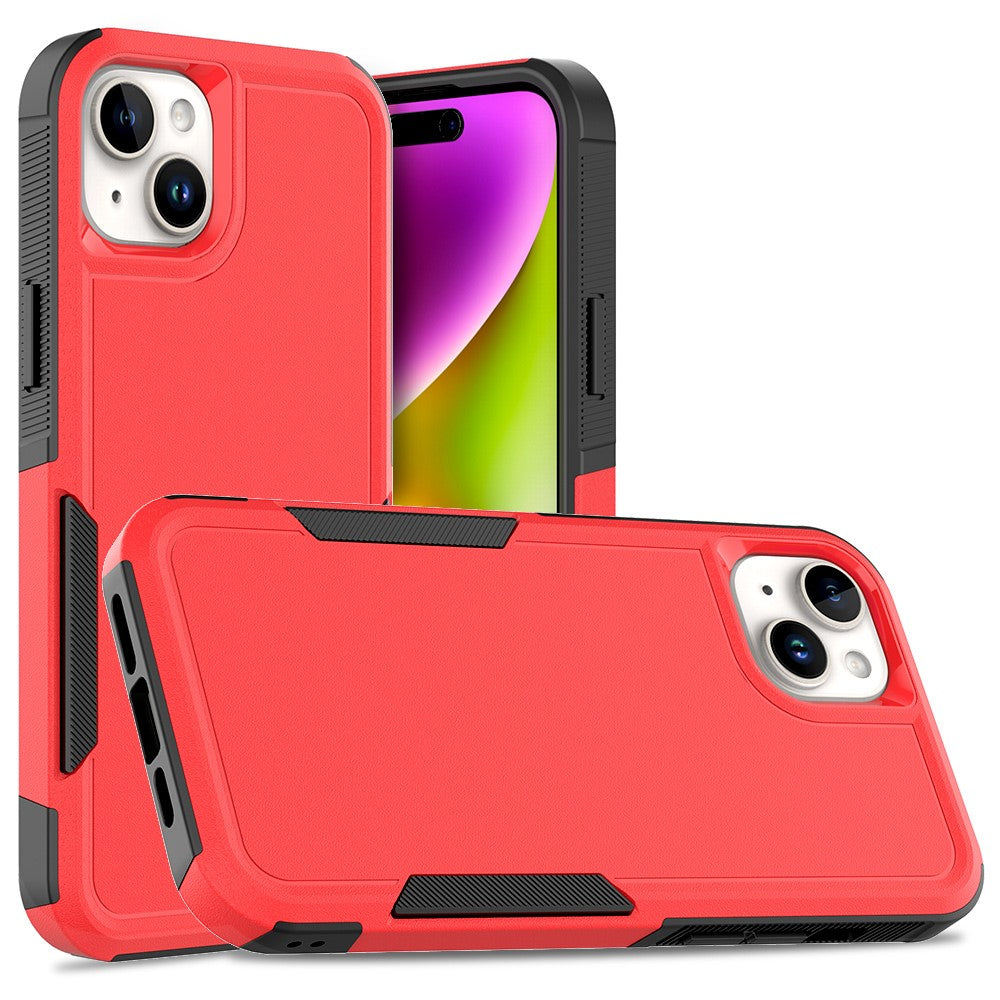 Til iPhone 15 Plus PC+TPU Dobbeltlagsbeskyttelsescover Stødsikkert Telefoncover