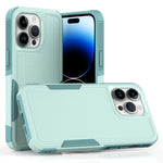 For iPhone 15 Pro Max Mobile Phone Back Cover PC+TPU Drop Protection Case