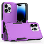 For iPhone 15 Pro Max Mobile Phone Back Cover PC+TPU Drop Protection Case