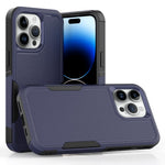 For iPhone 15 Pro Max Mobile Phone Back Cover PC+TPU Drop Protection Case