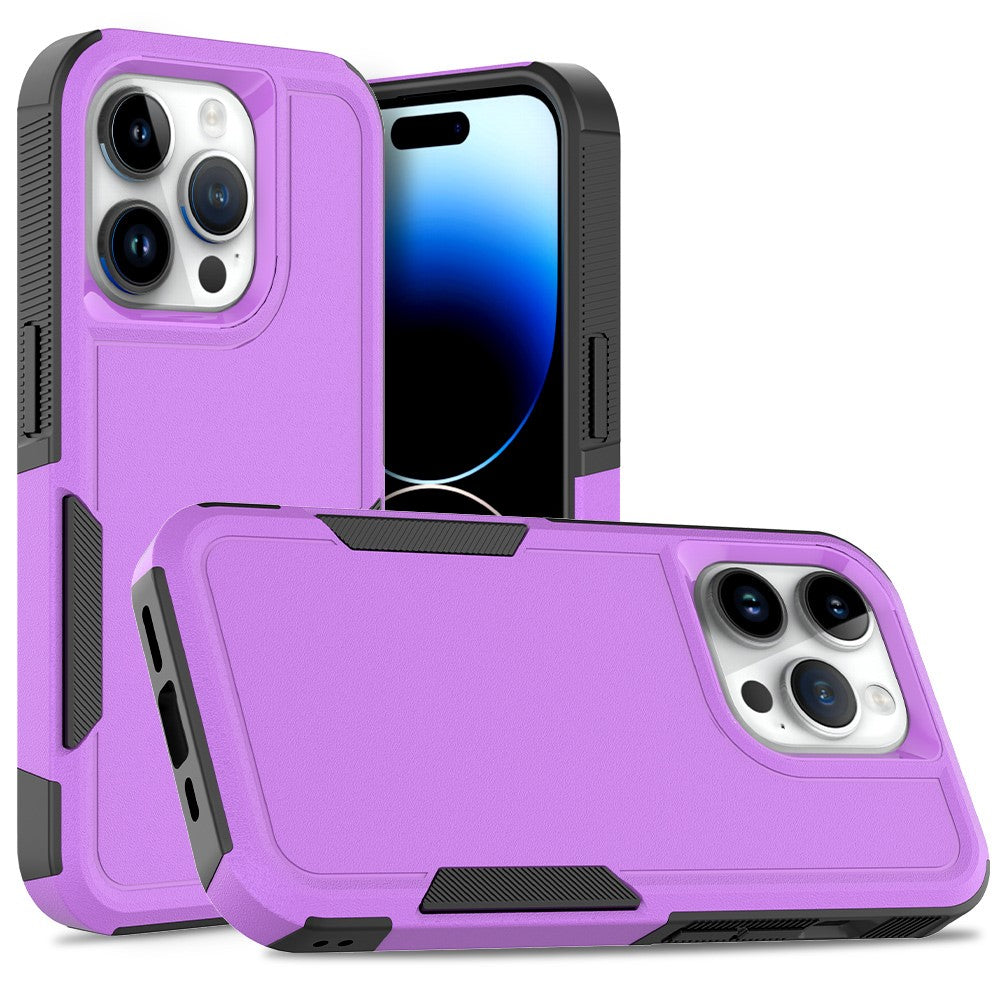 For iPhone 15 Pro Anti-scratch Phone Case PC+TPU Shockproof Back Cover