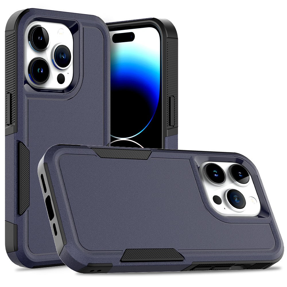 For iPhone 15 Pro Anti-scratch Phone Case PC+TPU Shockproof Back Cover