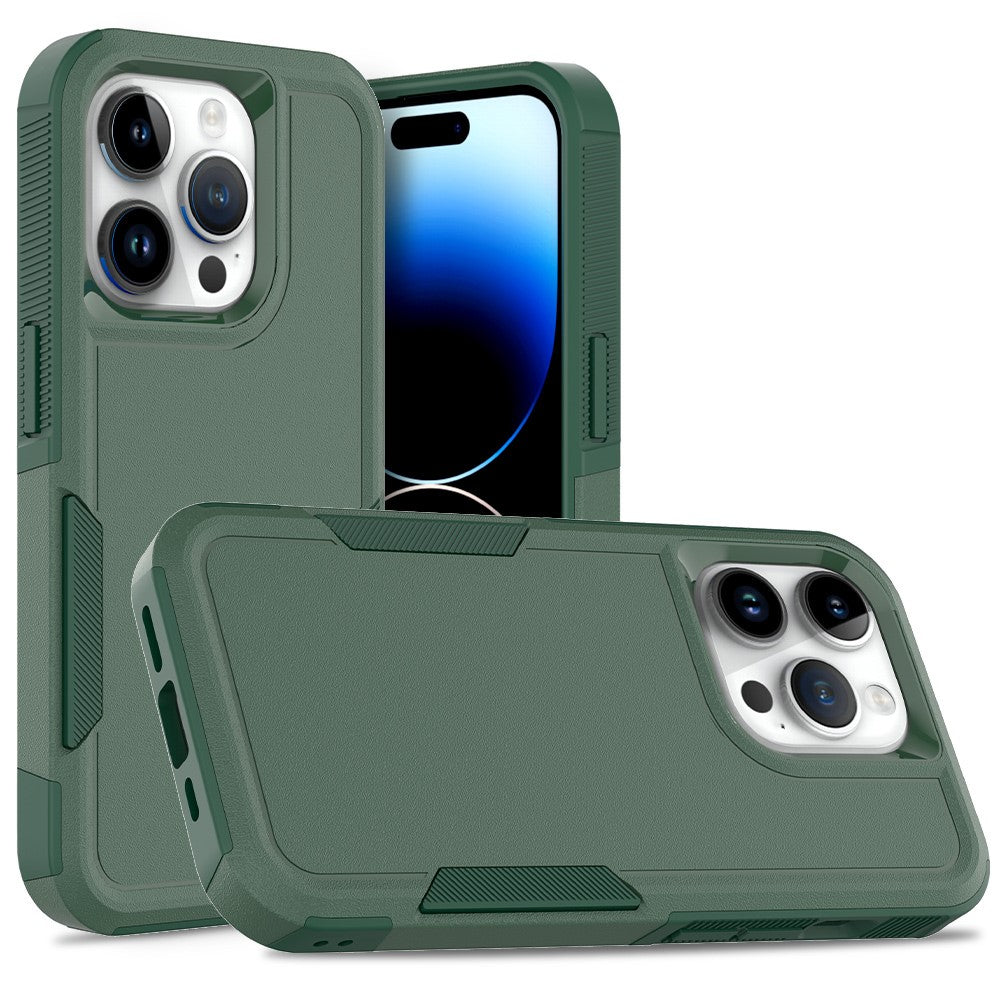 For iPhone 15 Pro Anti-scratch Phone Case PC+TPU Shockproof Back Cover