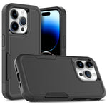 For iPhone 15 Pro Anti-scratch Phone Case PC+TPU Shockproof Back Cover