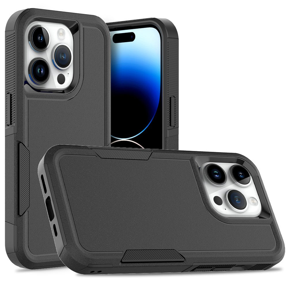 For iPhone 15 Pro Anti-scratch Phone Case PC+TPU Shockproof Back Cover