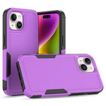 For iPhone 15 Dual Layer Protection PC+TPU Cover Anti-fall Phone Case