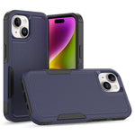 For iPhone 15 Dual Layer Protection PC+TPU Cover Anti-fall Phone Case