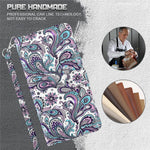 For iPhone 15 Plus Stand Feature Flip Case PU Leather 3D Pattern Printing Wallet Phone Cover with Strap